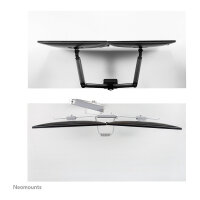 Neomounts Full Motion Tischhalterung für zwei Flachbildschirme 17-32 7KG 2x 8KG White