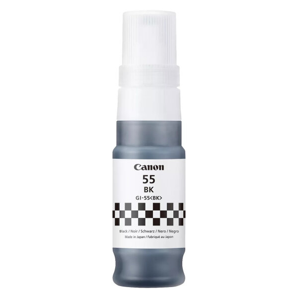 Canon Tintenflasche - GI-55BK - 6292C001 - schwarz - 70ml