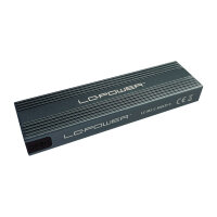 M.2 LC-M2-C-MULTI-3 LC-Power USB3.2 M.2-SSD-Gehäuse...