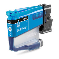 Brother Tintenpatrone LC-527XLC Cyan (ca. 2000 Seiten)