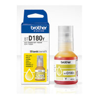 Brother Tintenflasche BTD-180Y Gelb (ca. 5000 Seiten)