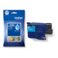 Brother Tintenpatrone LC-528C Cyan (ca. 5000 Seiten)