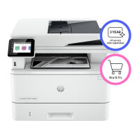 L HP LaserJet Pro MFP 4102FDN S/W-Laserdrucker 4in1 40S./Min. A4 LAN ADF Duplex