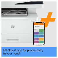 L HP LaserJet Pro MFP 4102FDN S/W-Laserdrucker 4in1 40S./Min. A4 LAN ADF Duplex