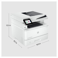L HP LaserJet Pro MFP 4102FDW S/W-Laserdrucker 4in1 40S./Min. A4 LAN WLAN ADF Duplex