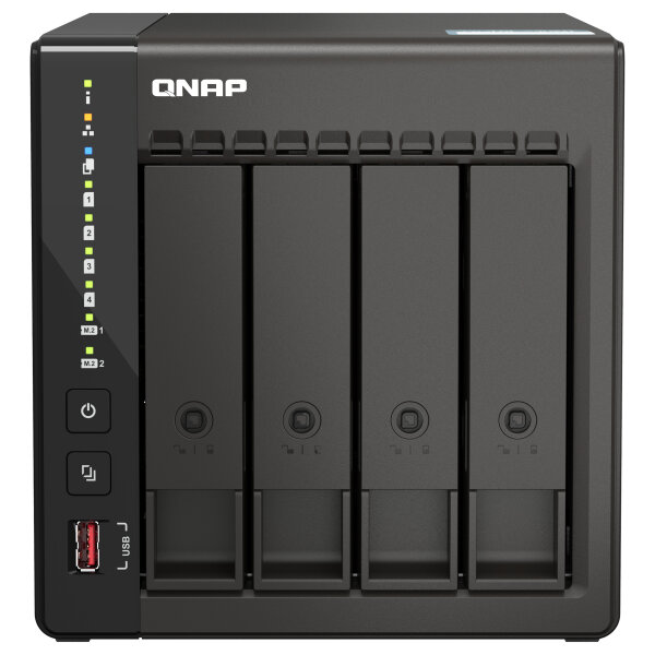 4-Bay QNAP TS-453E-8G Intel Celeron 2,6GHz Quad-Core