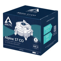 K Cooler Intel Arctic CPC Intel Alpine 17 CO | 1700