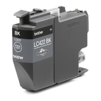 Brother Tintenpatrone LC-422BK Schwarz (ca. 550 Seiten)