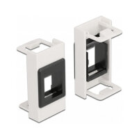 Easy 45 Modul Keystone Halterung 22,5 x 45 mm, weiß...