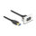 Easy 45 Modul USB 5 Gbps Typ-A Buchse zu USB Typ-A Stecker mit Kabelpeitsche, 22,5 x 45 mm
