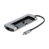 USB Type-C™ Dockingstation mit M.2 Slot - 4K HDMI / USB / LAN / PD 3.0