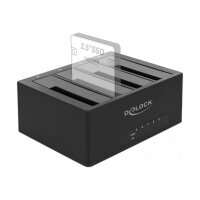 USB Type-C™ Dockingstation für 4 x SATA HDD / SSD