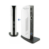 USB Dockingstation Dual HDMI Full-HD / USB 3.2 / LAN / Audio