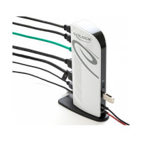 USB Dockingstation Dual HDMI Full-HD / USB 3.2 / LAN / Audio