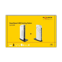 USB Dockingstation Dual HDMI Full-HD / USB 3.2 / LAN / Audio