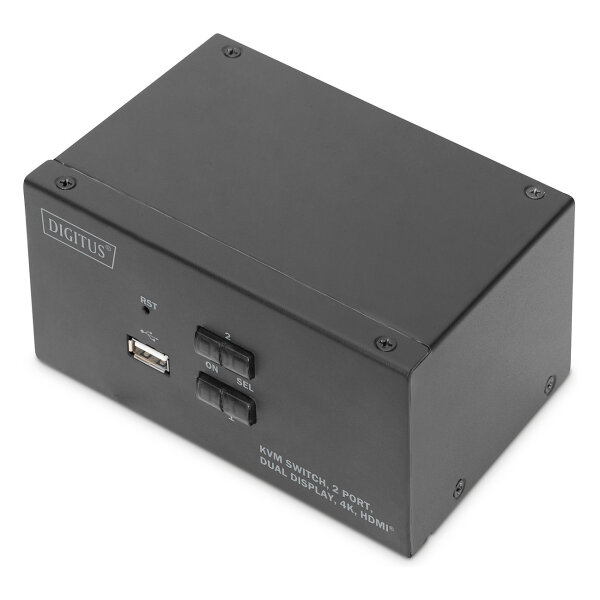 DIGITUS DS-12860 KVM-Switch 2-Port
