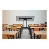 Neomounts FL55-875BL1 motorisierter Bodenständer für 55-100" Bildschirme - Schwarz