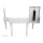 Neomounts Motorisierte Wandhalterung für Flachbild-Fernseher bis 100 (254 cm) 110Kg WL55-875WH1 White