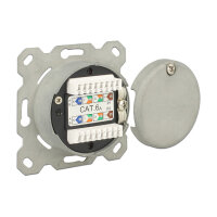 Netzwerk Anschlussdose Unterputz 2 Port RJ45 Cat.6A LSA