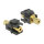 Keystone Modul Klinkenbuchse 3,5 mm 4 Pin > Klinkenbuchse 3,5 mm 4 Pin vergoldet schwarz