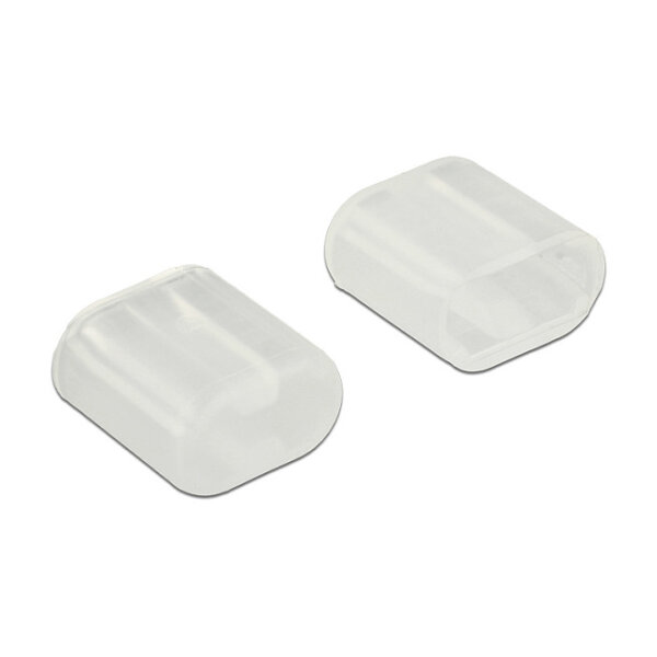 Staubschutz für Lightning™ Stecker 10 Stück transparent
