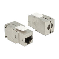 Keystone Modul RJ45 Buchse Cat.8.1 werkzeugfrei