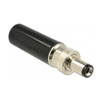 Steckverbinder DC 5,5 x 2,1 mm mit Länge 9,5 mm Hohlstecker Lötversion