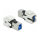 Keystone Modul USB 5 Gbps A Buchse > USB 5 Gbps B Buchse weiß