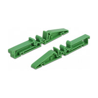 Hutschienenclip für Platine 122 mm 4 Stück