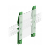 Hutschienenclip für Platine 122 mm 4 Stück