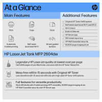 L HP LaserJet Tank MFP 2604DW 3in1/A4/LAN/WiFi/Duplex