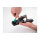 Crimpzange mit Abisolierer und Netzwerktester für 8P (RJ45), 6P (RJ12/11), 6P DEC oder 4P (RJ10) Stecker