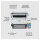 L HP LaserJet Tank MFP 1604w S/W-Laserdrucker 3in1 A4 Wifi Bluetooth-LE