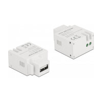 Keystone Modul mit USB Typ-A Ladebuchse 2,1 A weiß