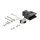 MDR Stecker 14 Pin Lötanschluss mit Gehäuse