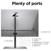 60,5cm/23,8 (2560x1440) HP Z24q G3 16:9 5ms IPS HDMI DisplayPort VESA Pivot QHD Silver