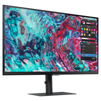 68,6cm/27 (3840x2160) Samsung ViewFinity S8 S27B800TGU 16:9 5ms IPS HDMI 2xThunderbolt4 VESA Pivot 4K Black