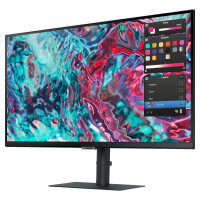 68,6cm/27 (3840x2160) Samsung ViewFinity S8 S27B800TGU 16:9 5ms IPS HDMI 2xThunderbolt4 VESA Pivot 4K Black
