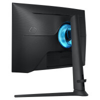 68,6cm/27 (2560x1440) Samsung Odyssey G6 S27BG650EU 16:9 1ms 2xHDMI DisplayPort VESA Pivot Speaker QHD 240Hz Curved Gaming Black