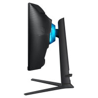 68,6cm/27 (2560x1440) Samsung Odyssey G6 S27BG650EU 16:9 1ms 2xHDMI DisplayPort VESA Pivot Speaker QHD 240Hz Curved Gaming Black