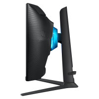 68,6cm/27 (2560x1440) Samsung Odyssey G6 S27BG650EU 16:9 1ms 2xHDMI DisplayPort VESA Pivot Speaker QHD 240Hz Curved Gaming Black