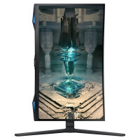 68,6cm/27 (2560x1440) Samsung Odyssey G6 S27BG650EU 16:9 1ms 2xHDMI DisplayPort VESA Pivot Speaker QHD 240Hz Curved Gaming Black