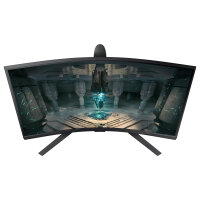 68,6cm/27 (2560x1440) Samsung Odyssey G6 S27BG650EU 16:9 1ms 2xHDMI DisplayPort VESA Pivot Speaker QHD 240Hz Curved Gaming Black