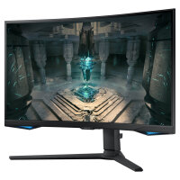 68,6cm/27 (2560x1440) Samsung Odyssey G6 S27BG650EU 16:9 1ms 2xHDMI DisplayPort VESA Pivot Speaker QHD 240Hz Curved Gaming Black
