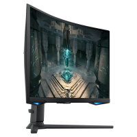 68,6cm/27 (2560x1440) Samsung Odyssey G6 S27BG650EU 16:9 1ms 2xHDMI DisplayPort VESA Pivot Speaker QHD 240Hz Curved Gaming Black