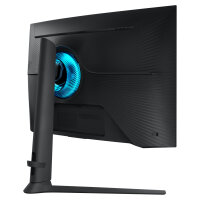 68,6cm/27 (2560x1440) Samsung Odyssey G6 S27BG650EU 16:9 1ms 2xHDMI DisplayPort VESA Pivot Speaker QHD 240Hz Curved Gaming Black