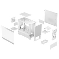 Tower Fractal Design Pop Mini Air RGB TG Clear White