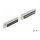 D-Sub HD 50 Pin Buchse Metall, Lötversion, 2 Stück
