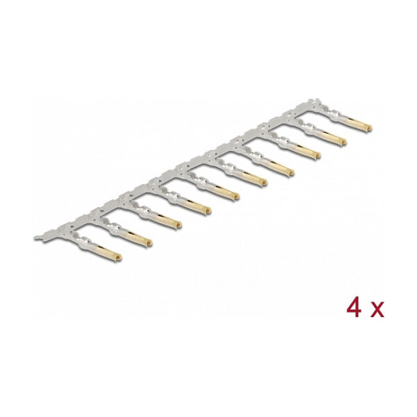 Crimp-Kontakte für D-Sub Crimp Buchse 40 Stück