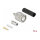 TNC Stecker zum Crimpen RG-174 / RG-316 mit passendem Schrumpfschlauch - 5 Stück